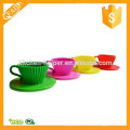 Supports de Cupcake en Silicone Super-vente Eco-Friendly